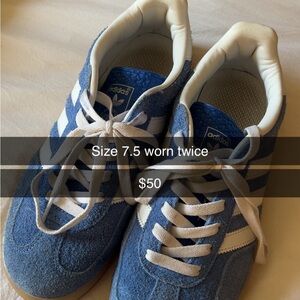 Adidas Blue Sambas